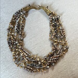 Elegant Multicolor Beaded Necklace